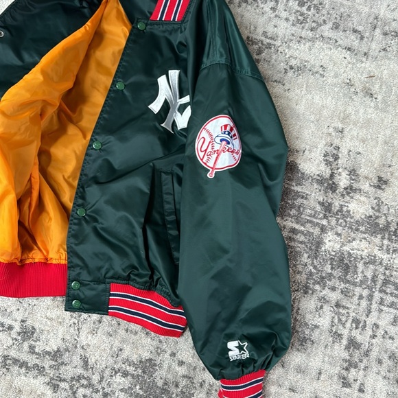 Rare Vintage NY Yankees Starter stadium jacket - Picture 3 of 6